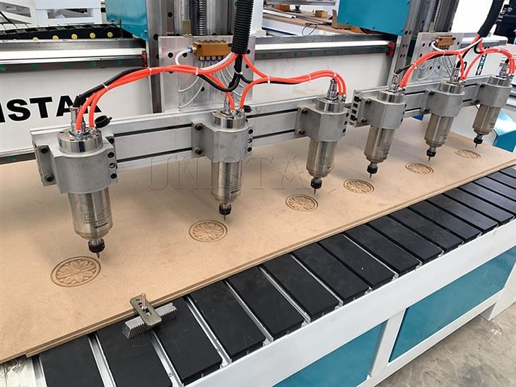2040 Multi Heads Cnc Router